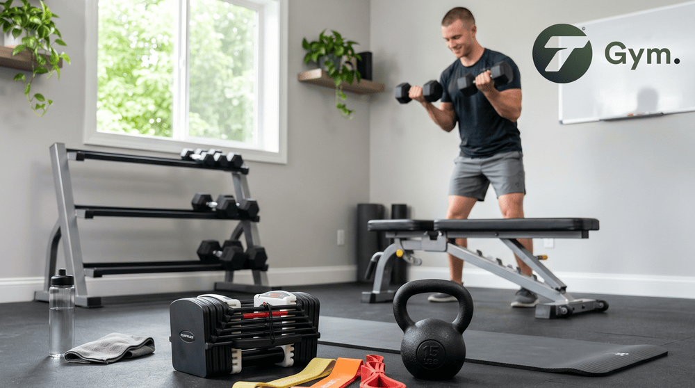 Best Gym Equipment for Beginners Who Want to Look Athletic (The Simple Starter Kit)